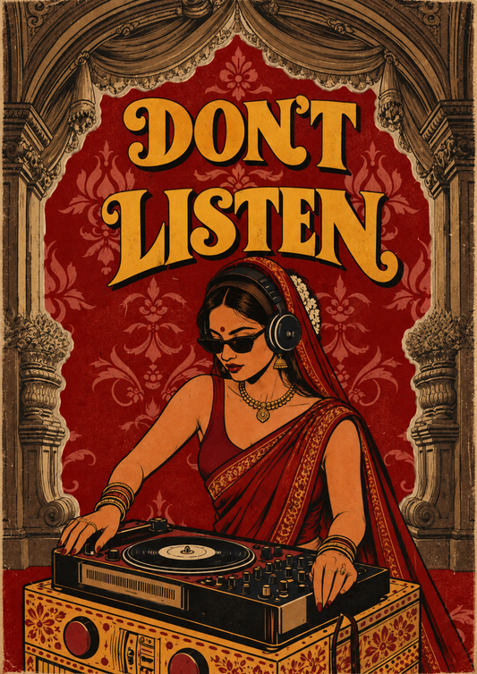 Don't Listen Desi Poster